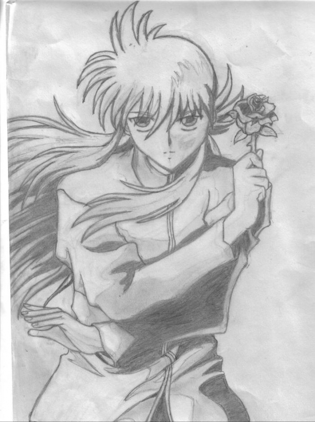 Kurama W/rose