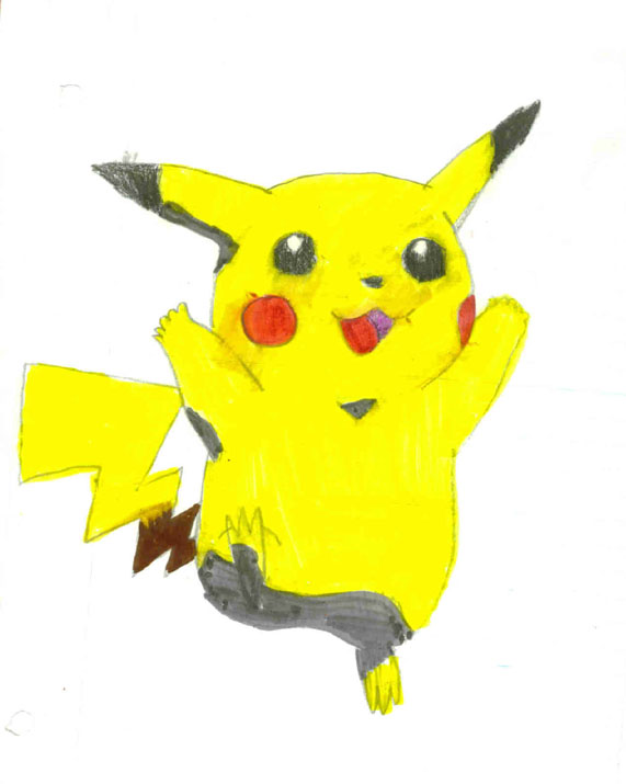 Pikachu Running