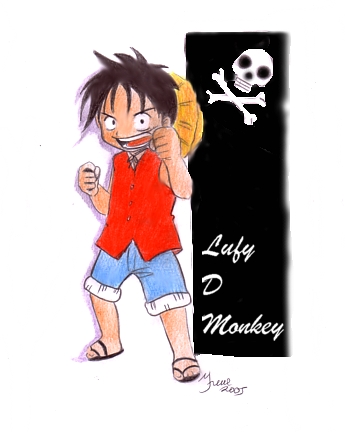 Lufy D Monkey For Alphonse ^_^