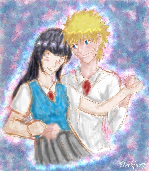 Naruto X Hinata - Colored
