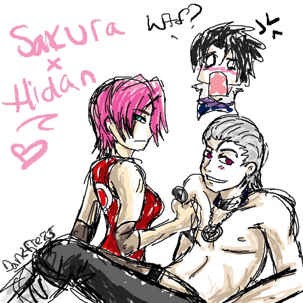 Sakura x Hidan XD
