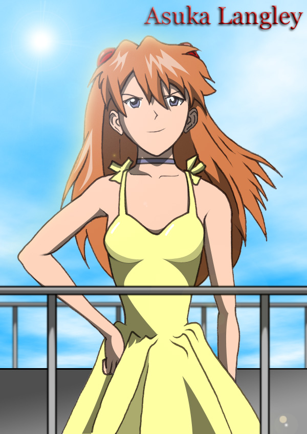 Asuka In Her Dress