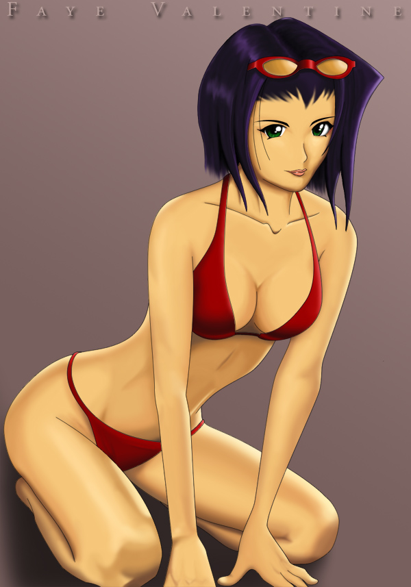 Faye Red Bikini