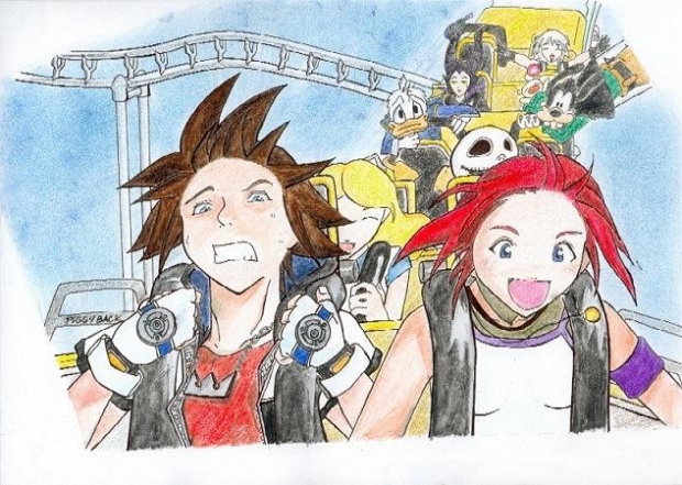 Kingdom Hearts Roller Coaster