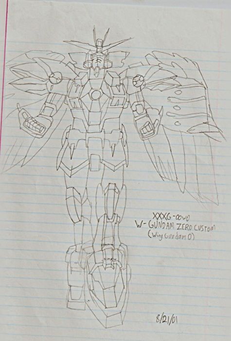W-gundam Zero Custom