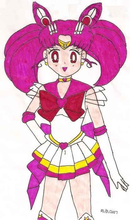 Sailor Chibi Moon (color)