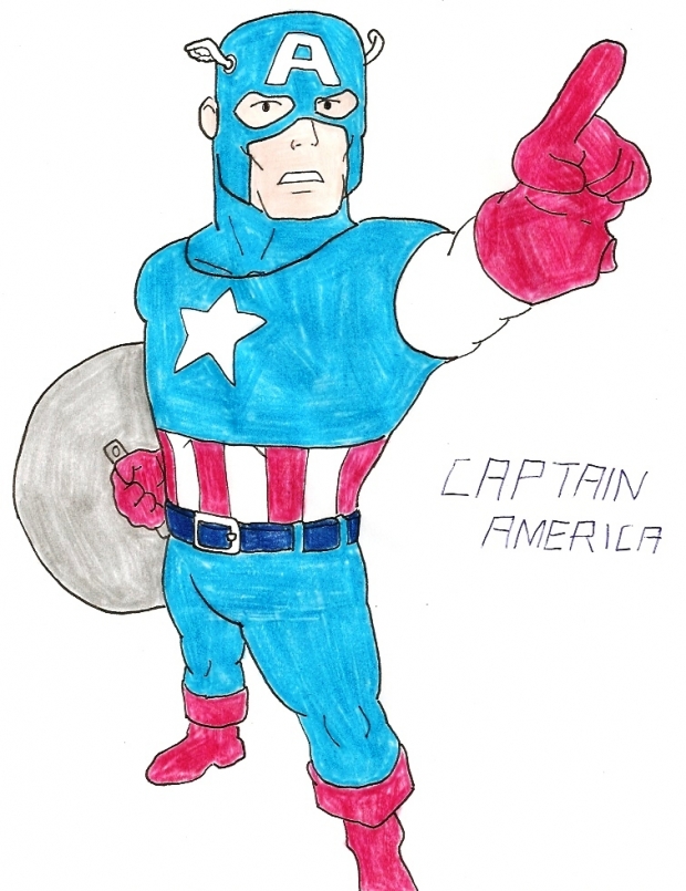 Captain America The Patriot Superhero