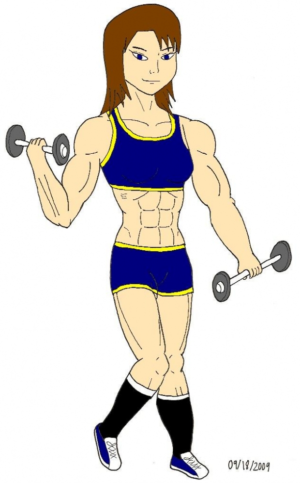 Muscular Woman