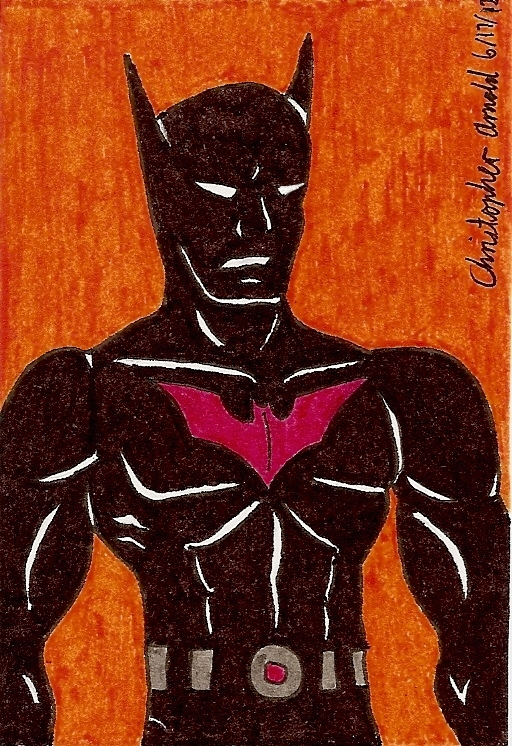 Earth-12 Batman Sketch Card