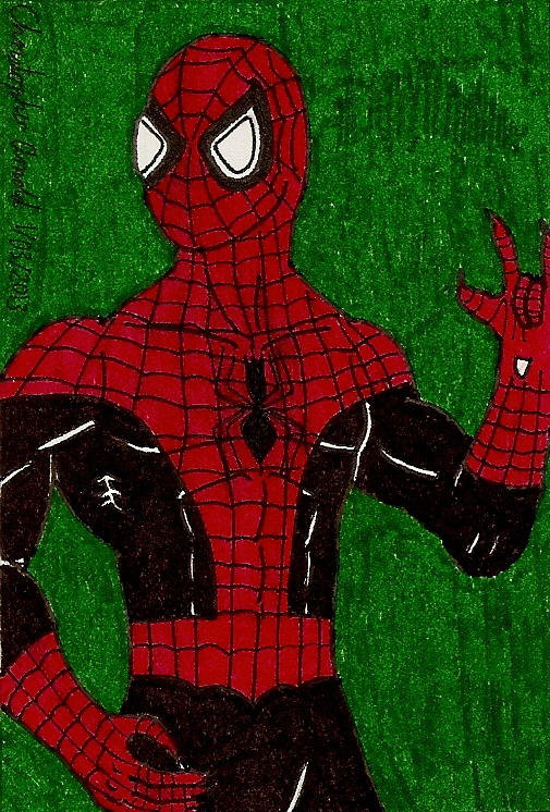 Spider-Man III Sketch Card