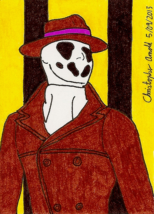 Rorschach Sketch Card