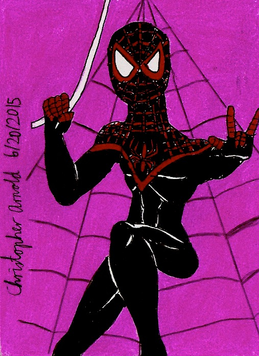 Earth-1610 Spider-Man II Sketch Card