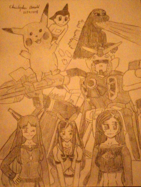 World Otaku Day Drawing