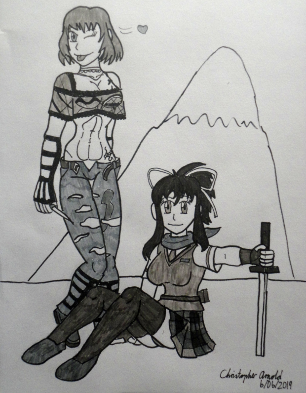 Hikage and Asuka