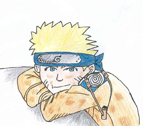 Naruto After Training, Colored