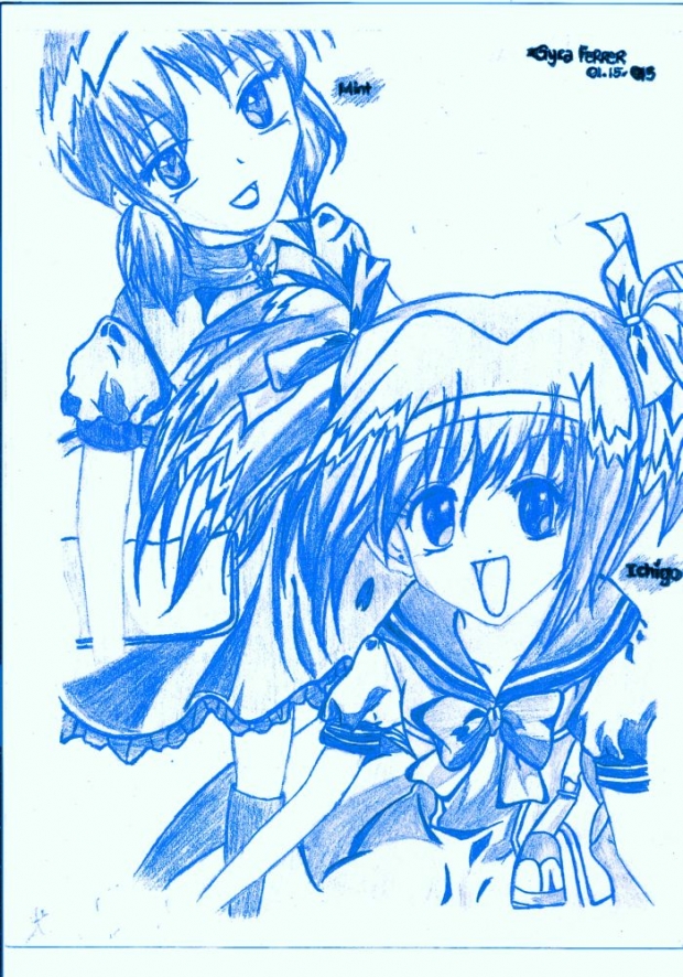 Ichigo And Mint(again)