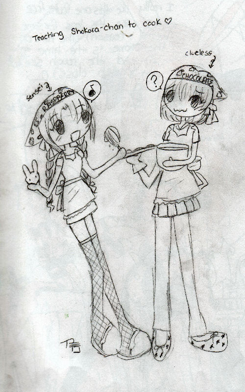 Teaching Shokora-chan To Cook!