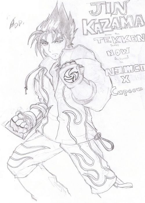 Jin From Namco X Capcom
