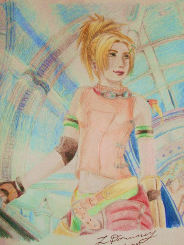 100th submission: Rikku at Home