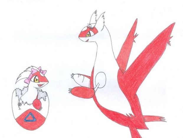 Latias And Her Baby