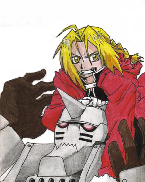 Ed And Al Colored Pencil