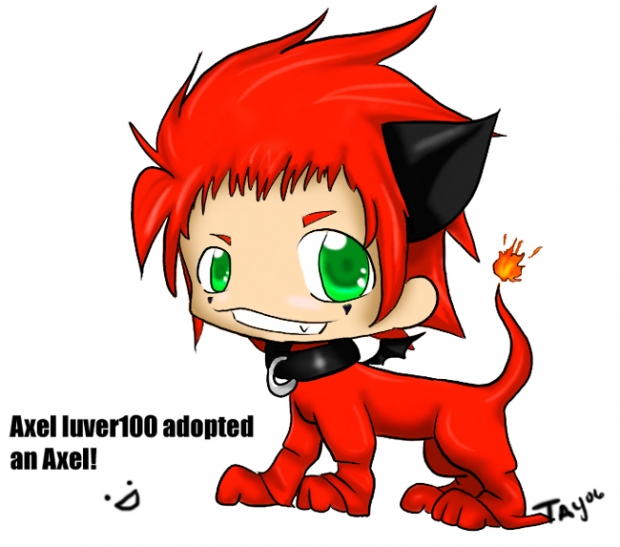 Axel Kitty For Axel Luver100