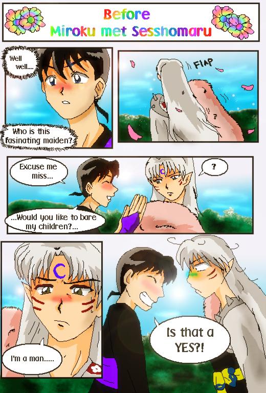 Before Miroku Met Sesshomaru