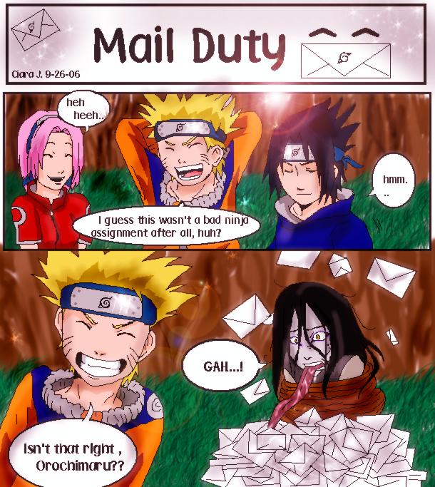 Naruto Mail Duty