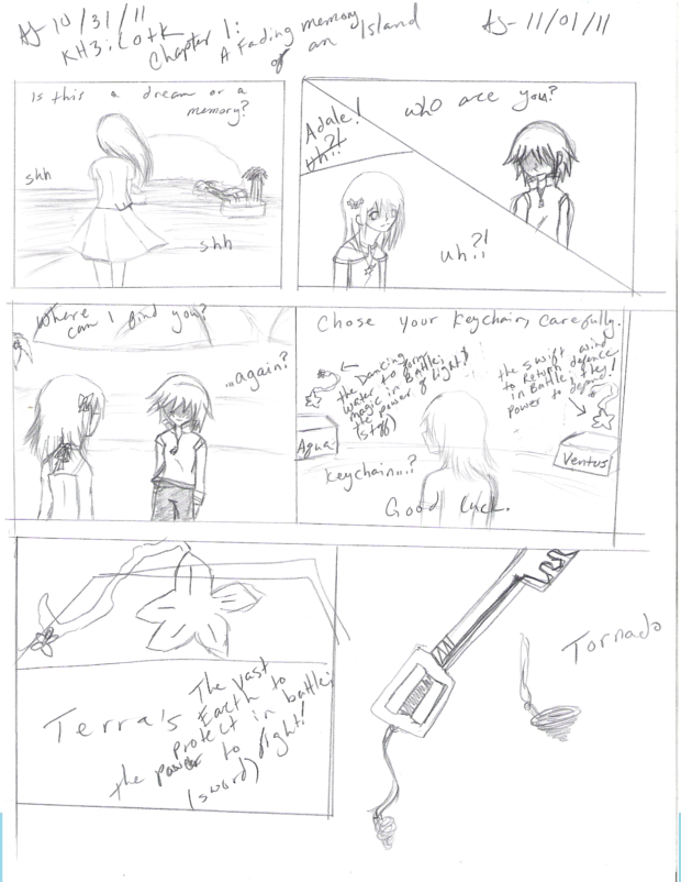 KH3: LotK - Chapter 1, page 1