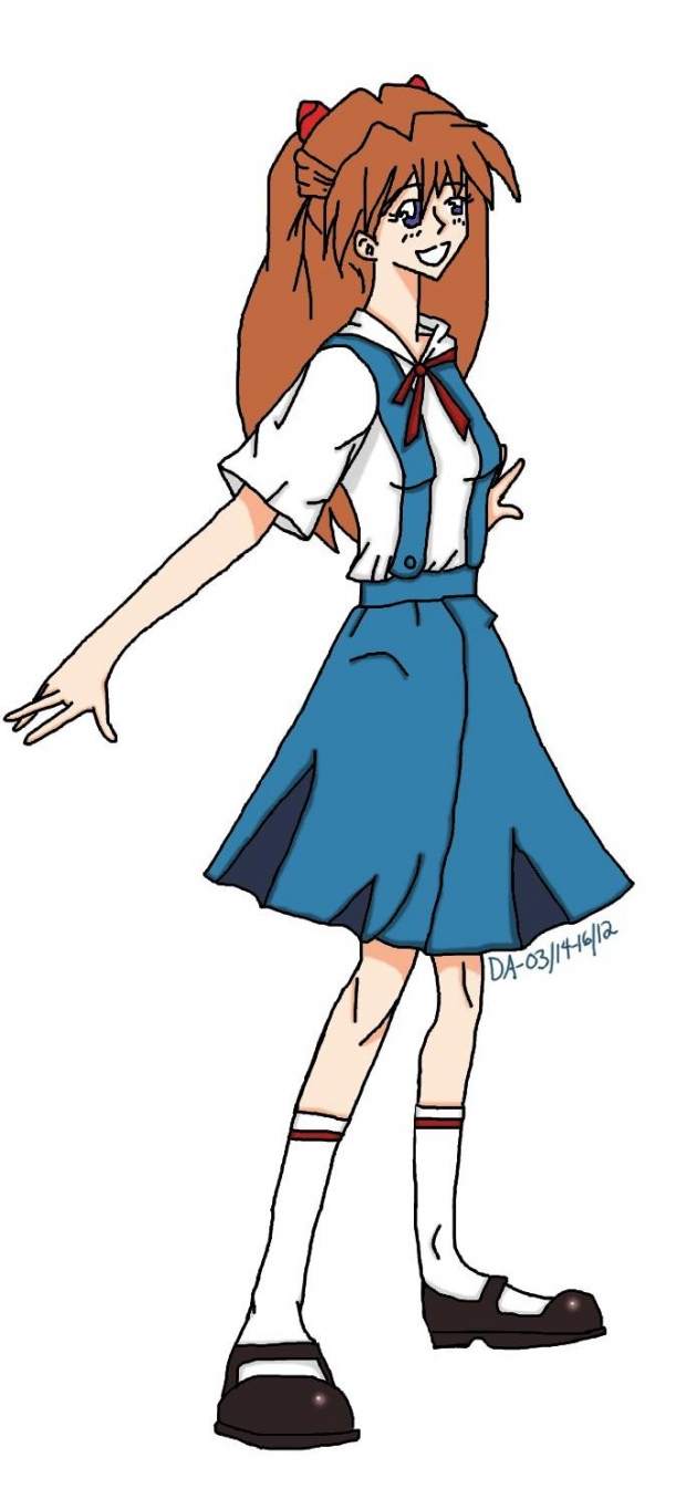 Asuka from Evangelion