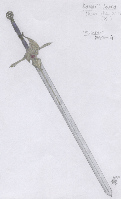 The Shinken (divine Sword) Of Kamui
