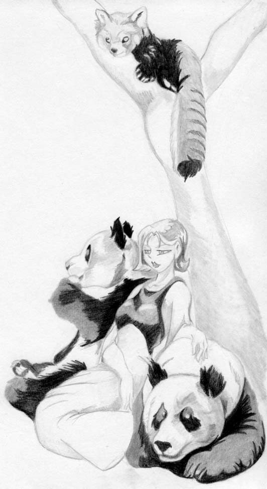 Nap Time In Black & White