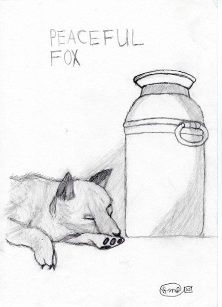Peaceful Fox