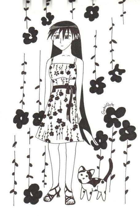 Sakaki In Dress