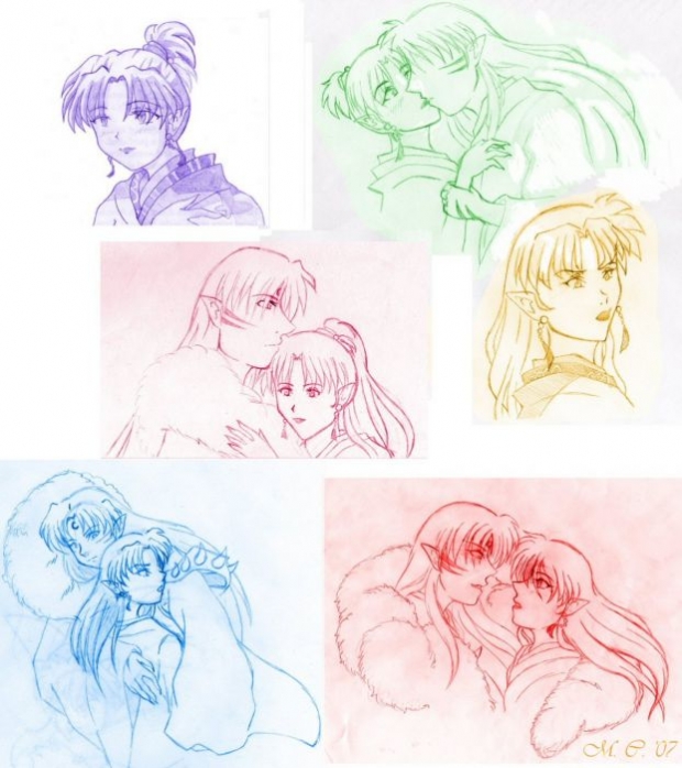 Faces Of A Wind Witch