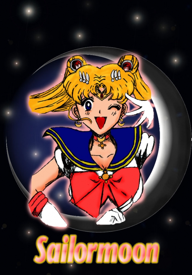 Sailor Moon+background