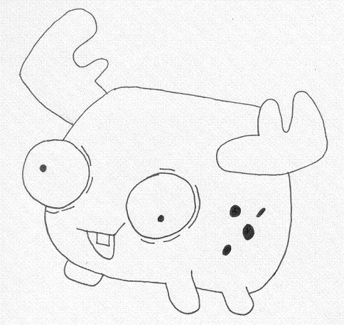 Mini Moose From Invader Zim