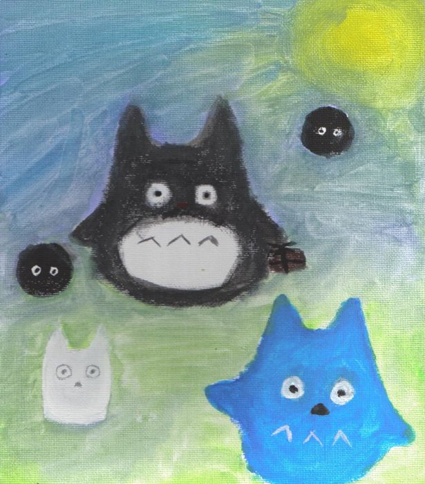 Totoro-painting