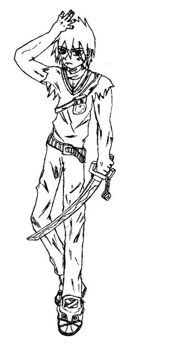 Guy With Funky Sword