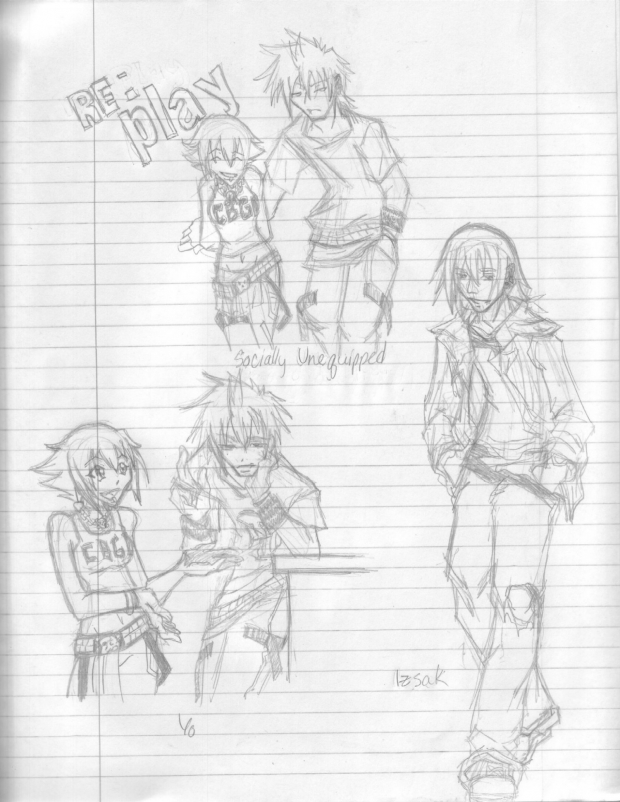 old RE:Play sketches