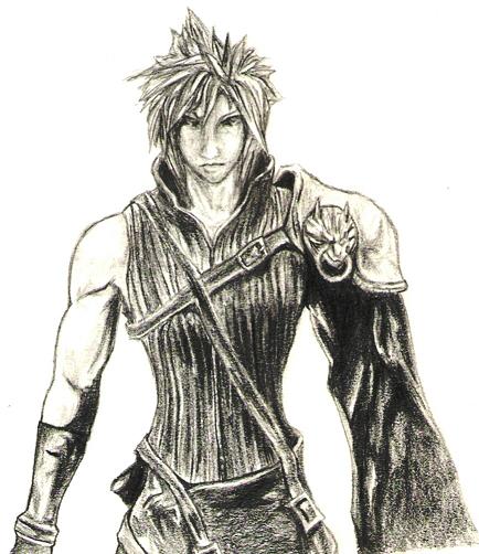 My 50th Pic: Advent Children Cloud