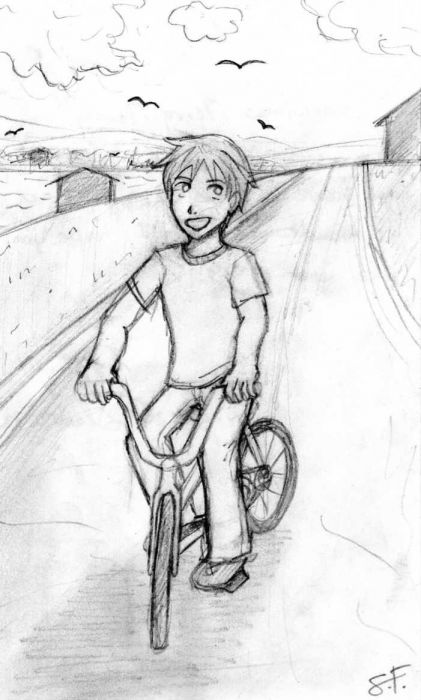 Boy On A Bike