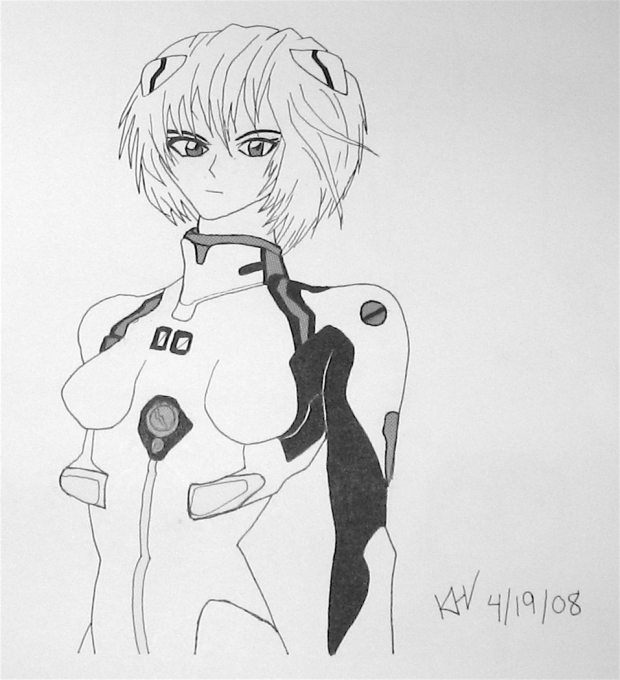 Doujin-style Ayanami