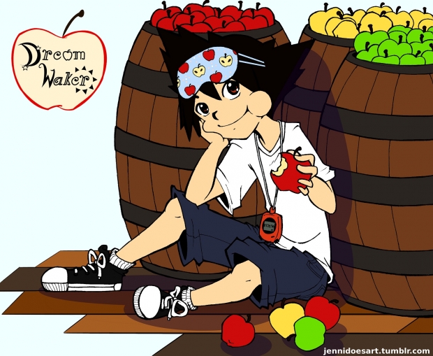 DreamWaker: Neru Eating Apples