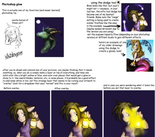 Photoshop Tutorial- Glow Effects