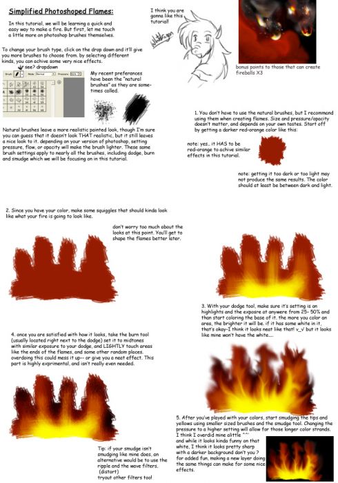 Photoshop Tutorial- Fire