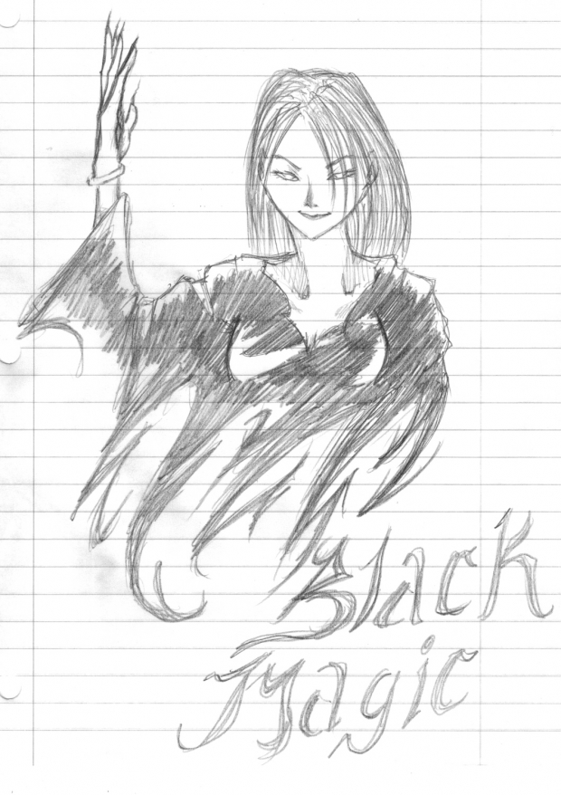black magic sketch
