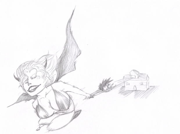 She's the devil i tell you!