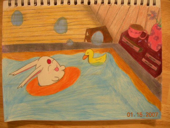 Mokona... & A Ducky!!! ^-^