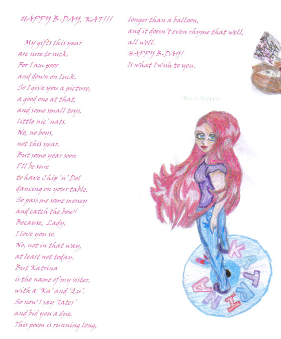 A Poem For A Friend.